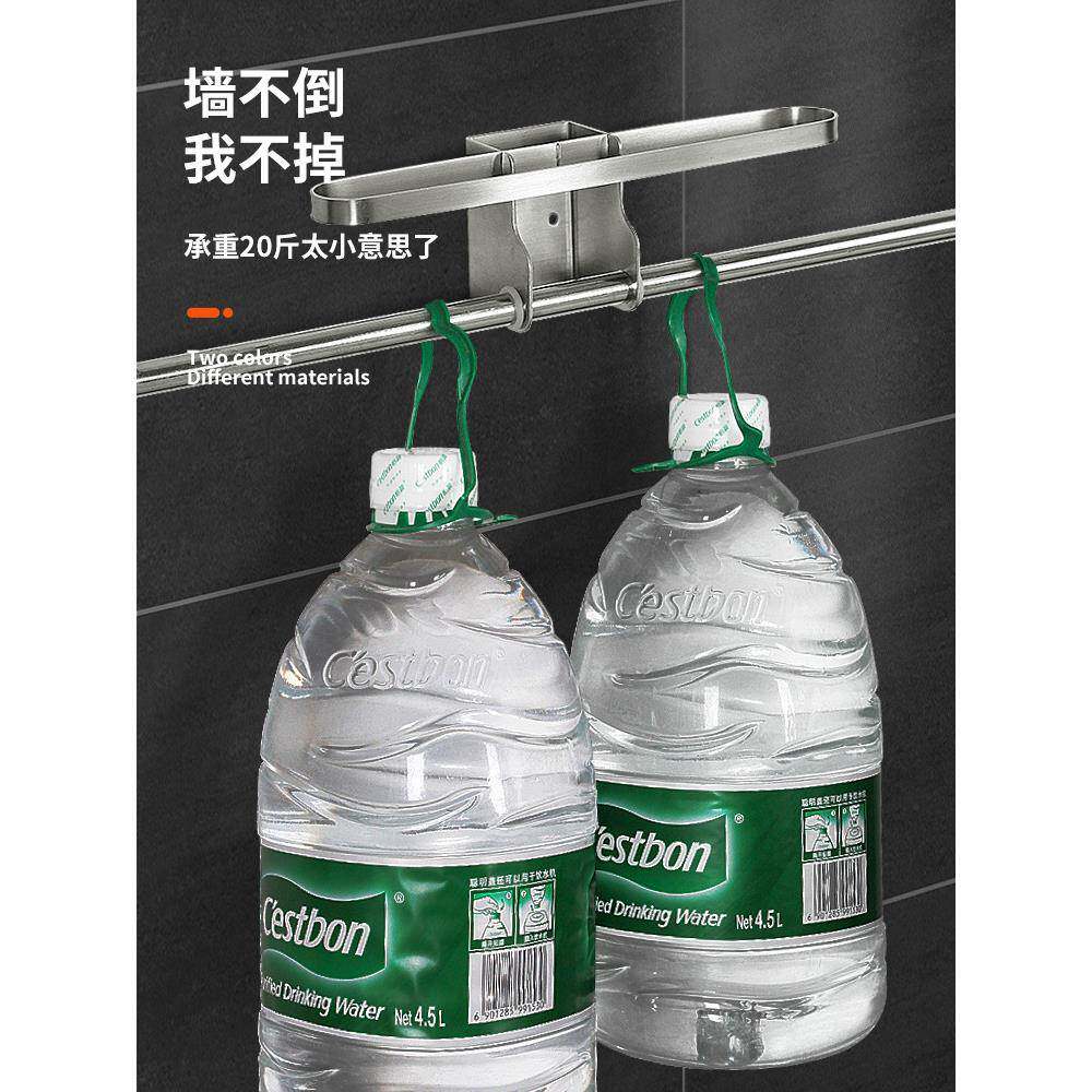 衣收纳神器阳台整理免孔壁挂墙上不架架锈钢置物架放夹打子100882