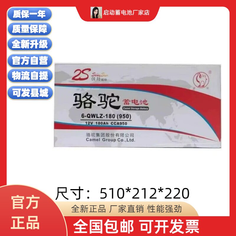 骆驼12v180ah驻车空调货车发电机