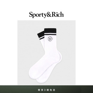 中筒袜 休闲随性百搭SRHWC Sporty&Rich Hiking系列男女同款