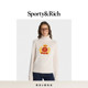 秋冬新品 Sporty&Rich Central Park系列女士NY Crest高领毛衣