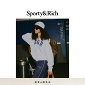 休闲连帽开衫 卫衣 Off Duty系列男女同款 明星同款 Sporty&Rich
