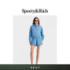 Riviera系列女士网球风长袖 Sporty&Rich Polo卫衣短裤 明星同款