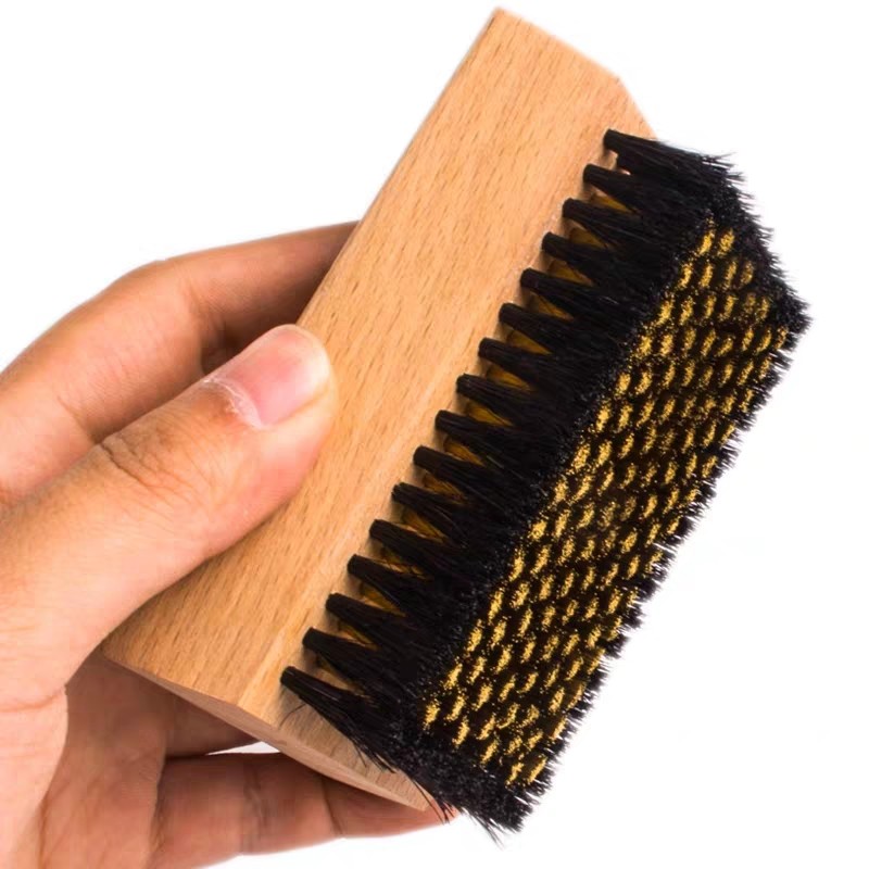 干洗店绒面皮理绒刷 衣物理绒刷 起绒刷子干洗店洗衣Y刷子铜丝包