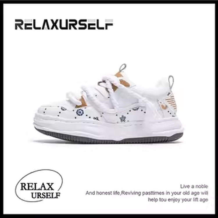 RELAXURSELF国潮鞋情侣休闲男性运动时尚ins百搭运动增高鞋鞋子