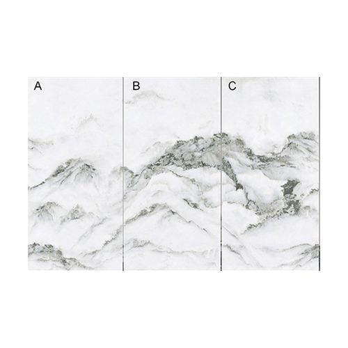 1200x2400山水亮面连纹岩板 客厅餐厅素色墙面砖无限连纹板岩厂货