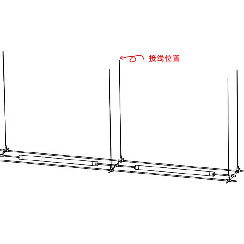 马扎灯蔡烈超设计师餐厅吧台吊灯极简创意感餐桌一字意式灯具