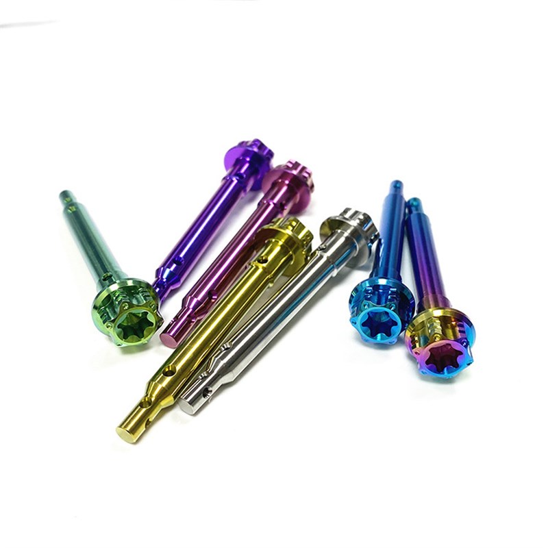 RISITI 布雷博螃蟹鲍鱼插销 钛合金 碟刹夹器卡钳防松插销 TC4