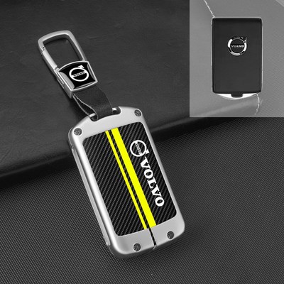 专用沃尔沃钥匙套xc60汽车用品s90配件s60改装xc90装饰xc40壳扣包