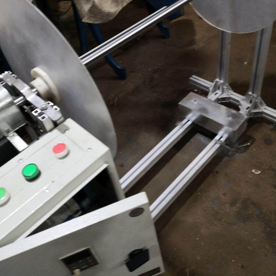 全自动金属网镀锡铜网卷绕机