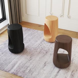 0侘寂风南洋复古桌腿支架邦实木大板桌脚原木岛台底座中式茶几桌