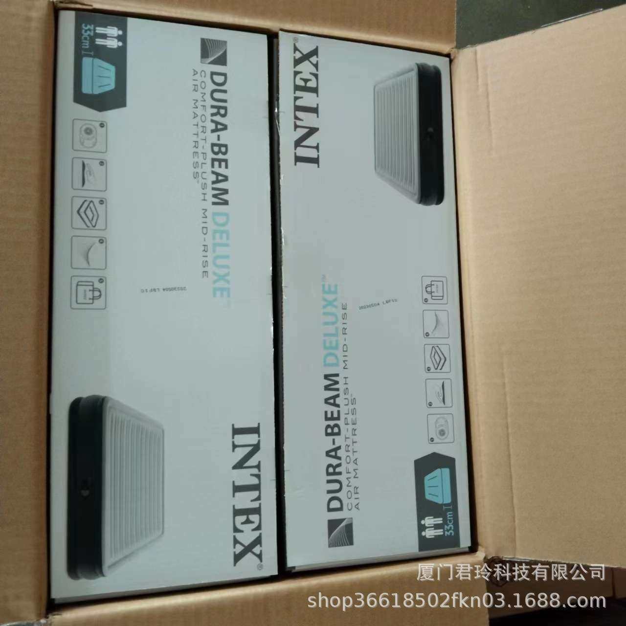 intex 67770 充气床垫双人家用单人加厚双层简易床充气线拉气垫床,农机/农具/农膜,割灌机/割草机/油锯,淘宝优惠券,粉丝福利购,淘宝优惠卷