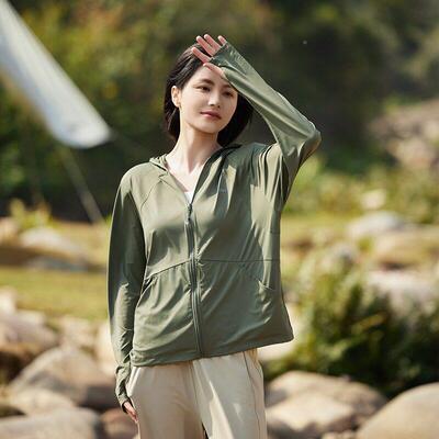 2024新防晒衣uf05+女防时尚夏季户外情侣冰感晒p服山系防晒衣2359