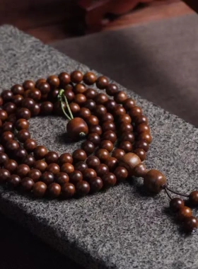 雷劈雷击枣木手串木质佛珠108颗手链手串文玩男女款念珠手串