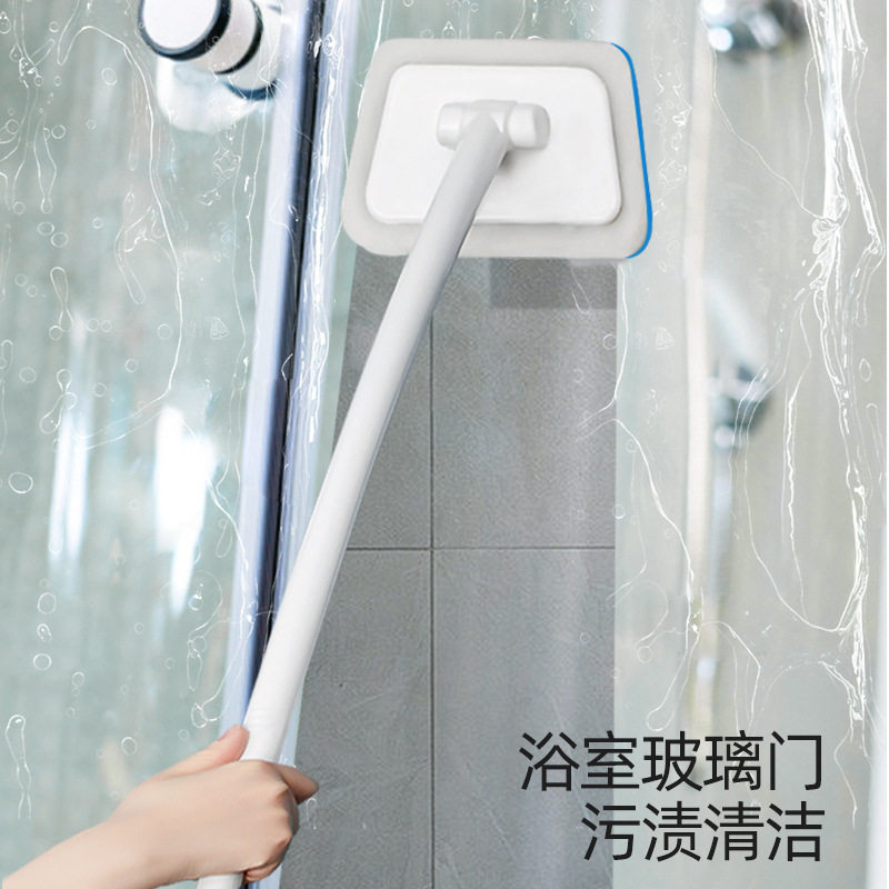 浴室海绵刷创意梯形浴缸刷家用墙壁瓷砖地板刷长手柄玻璃门