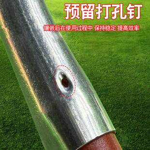 新款特制全钢石渣耙翻地开荒工地铁路耙子农用耙子赶海加厚大弯耙
