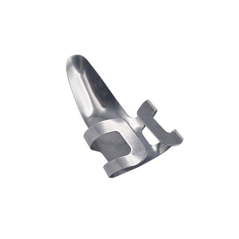 金属吉他拨片 银色不锈钢食指拨片吉他贝斯演奏拨片