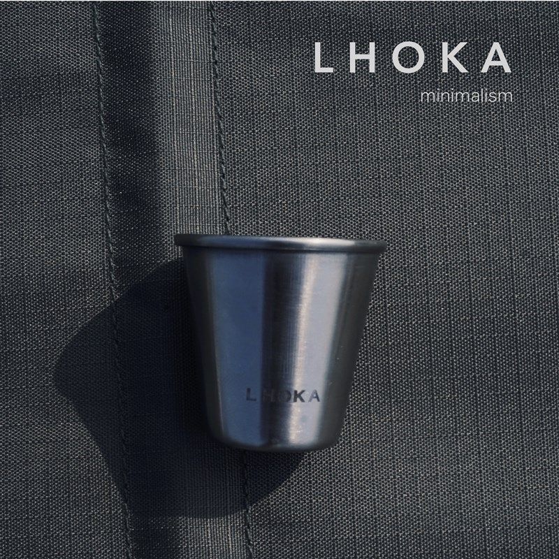 LHOKA 户外便携不锈钢小酒杯威士忌whiskey shoUt露营轻量烈酒杯图片