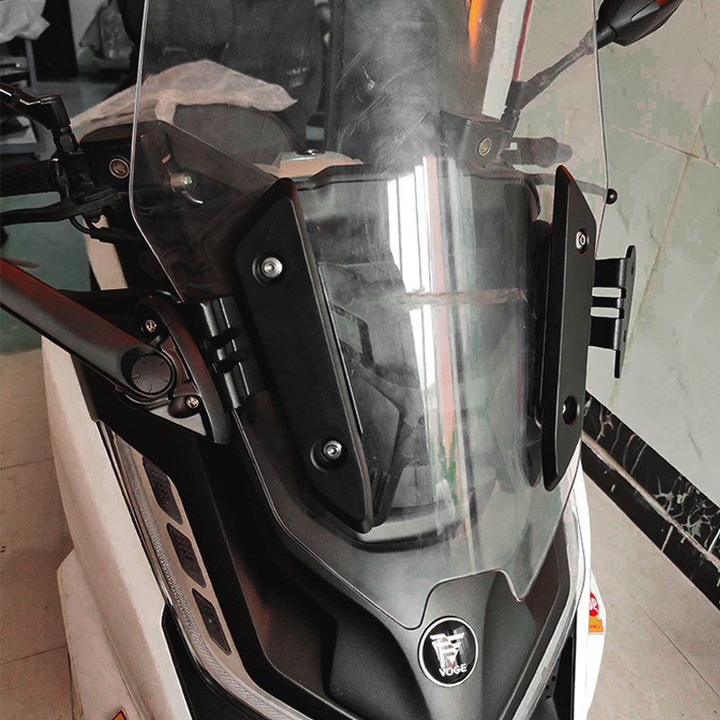 适用于无极 SR250GT 改装后视镜前C移支架配件反光镜sr250gt倒车