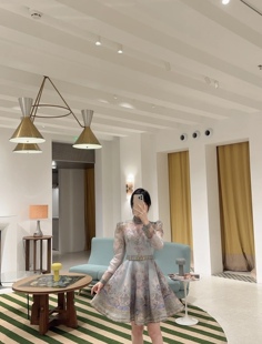 爆款补货-春秋新款澳大利亚短款晚礼服宴会婚礼年会#519#3