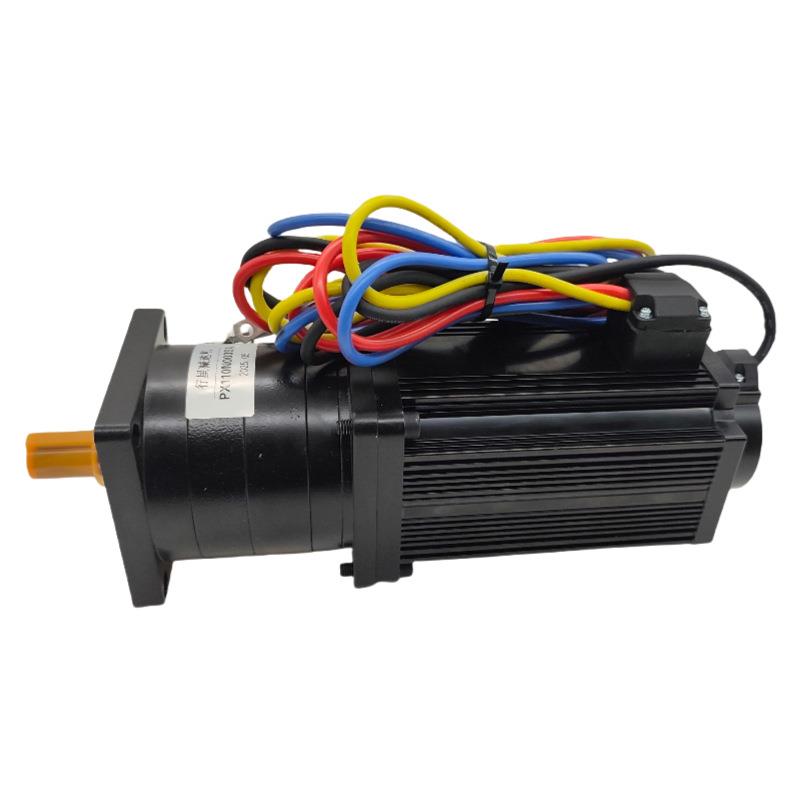 无刷伺服电机加减速机厂家直销48V1W500Rpm无刷直流伺服电