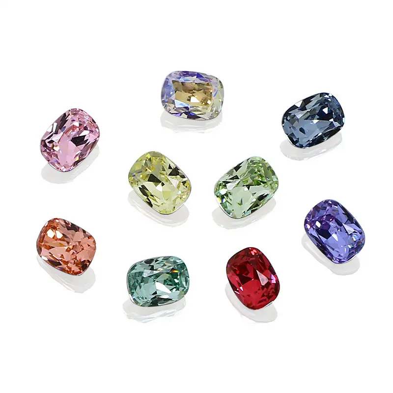 水晶爆闪枕头美甲饰品钻玻璃尖底钻长方圆角异形钻,彩妆/香水/美妆工具,指甲装饰,淘宝优惠券,粉丝福利购,淘宝优惠卷