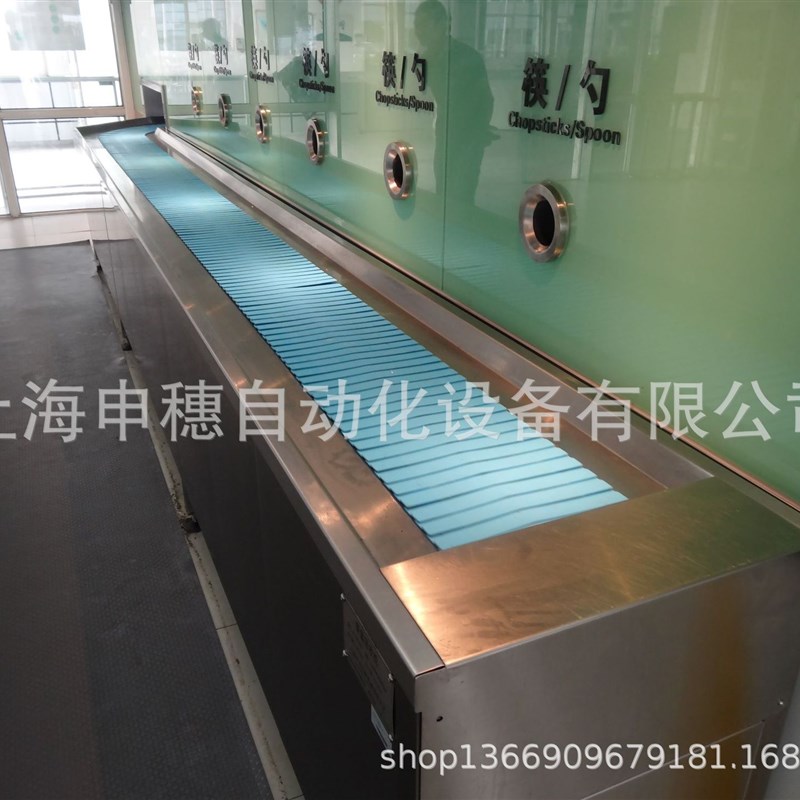 上海输送机  小型餐盘回收机 餐盘输送机 洗碗机配套回收机