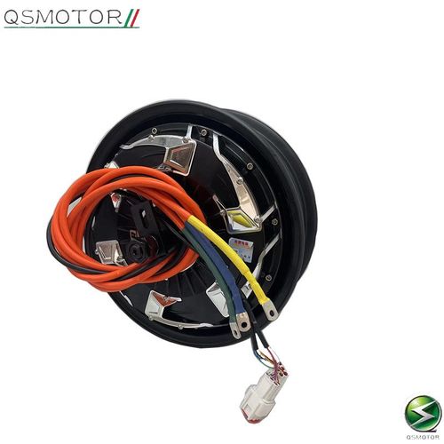 QSMOTOR全顺电机12寸3000WP40H四代V4瓦片版48-96V电摩电动车电机