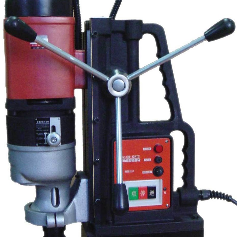 上海呈祥厂家直销三档变速型磁座打孔钻 吸铁钻 欧宝OB-80RTC