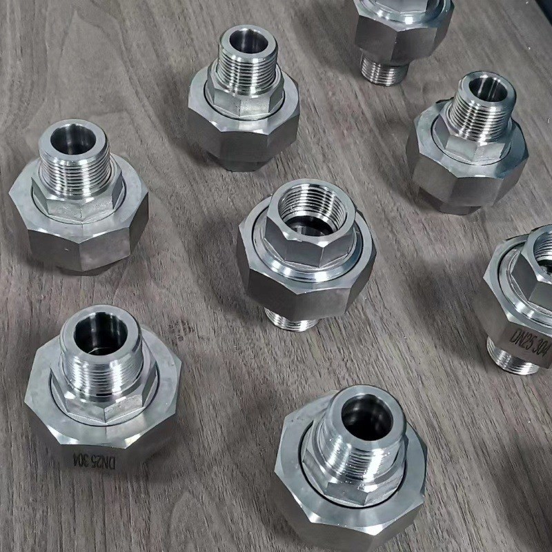 内外丝活接头 304不锈钢 内外螺纹快速接头 内外牙变径活接