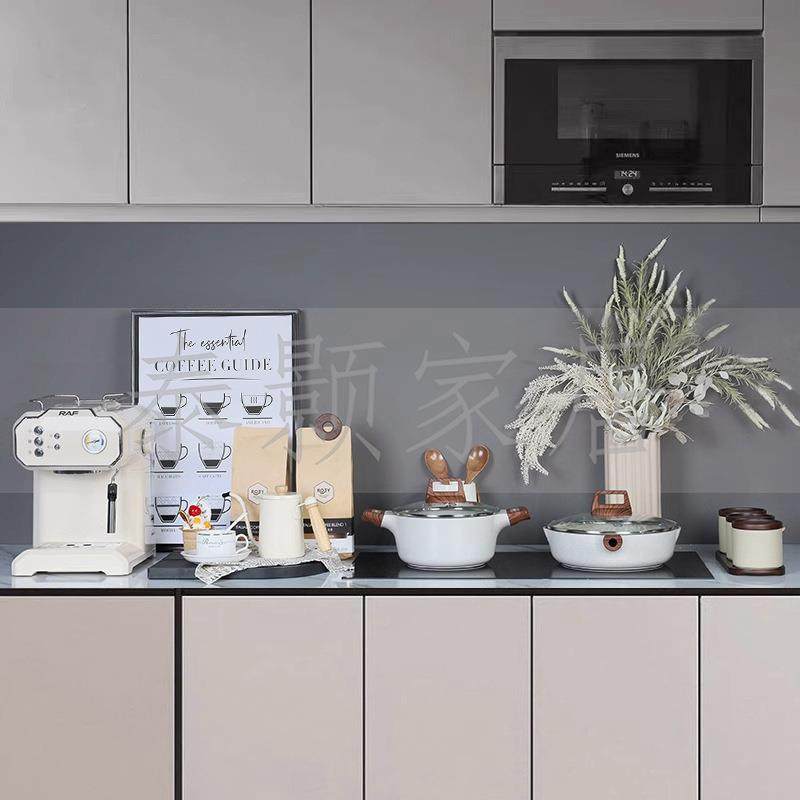 北欧样板间厨房摆件软装橱柜摆台装饰不锈钢锅具橱柜台面软装饰品,纺织面料/辅料/配套,纺织机械配件,淘宝优惠券,粉丝福利购,淘宝优惠卷