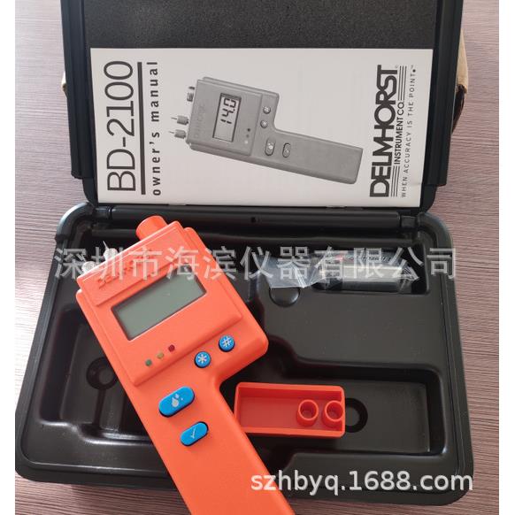 DELMHORST特荷斯数字式木材水分仪BD-2100外接插针式木材水分计