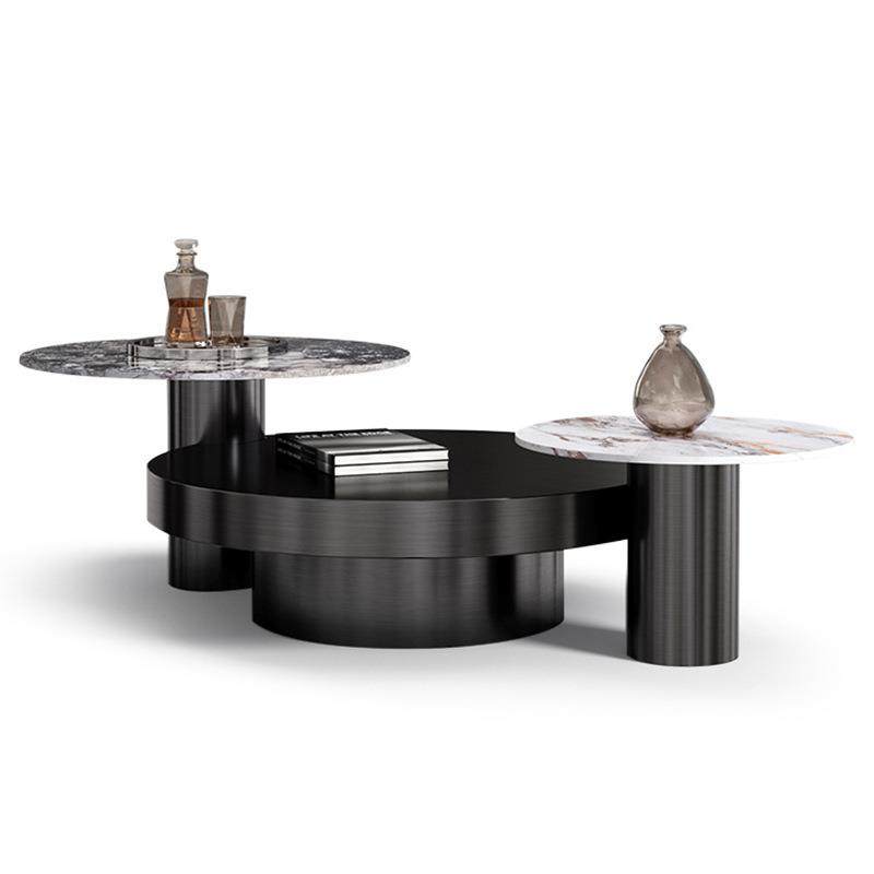 意式岩板大小茶几组合轻奢客厅小户型高级感极简圆形设计师款家用,纺织面料/辅料/配套,纺织机械配件,淘宝优惠券,粉丝福利购,淘宝优惠卷