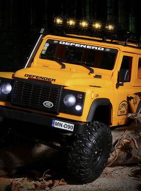 新品莽牛MN98全比例遥控车RC模型车卫士玩具带车顶灯可改装车