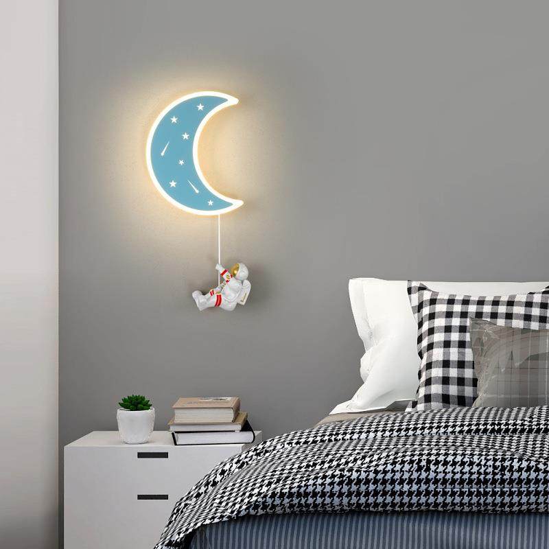 厂供极简创意星星月亮儿童房床头灯北欧卡通护眼太空人卧室壁灯具,机械设备,其他机械设备,淘宝优惠券,粉丝福利购,淘宝优惠卷