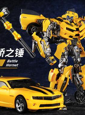 原粤星MPM03战锤黄蜂战士变形玩具机器人金刚电影版汽车模型