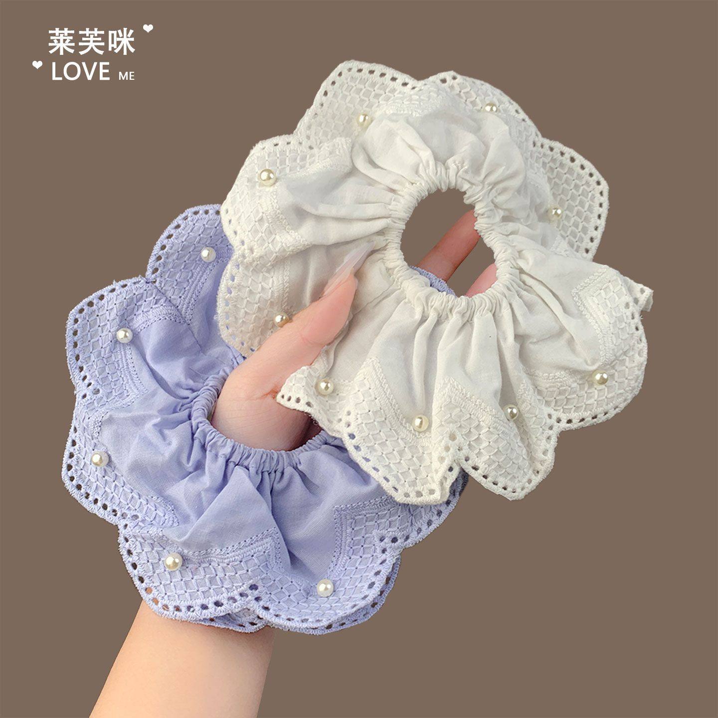 法式珍珠大肠发圈女2025新款复古尾扎马时尚发绳甜美超仙盘发发饰,珠宝/钻石/翡翠,发饰,淘宝优惠券,粉丝福利购,淘宝优惠卷