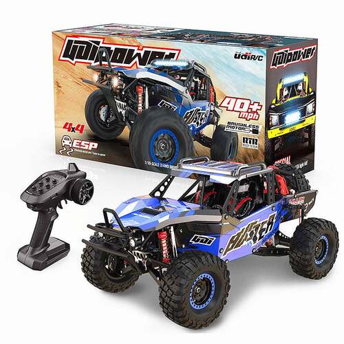 UD1001新品1:10全地形防溅水四驱专业无刷遥控沙漠越野卡车赛