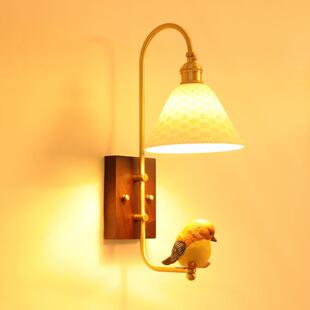 网红创意天使壁灯儿童房间壁灯卧室床头灯客厅法式壁灯过道阳台灯