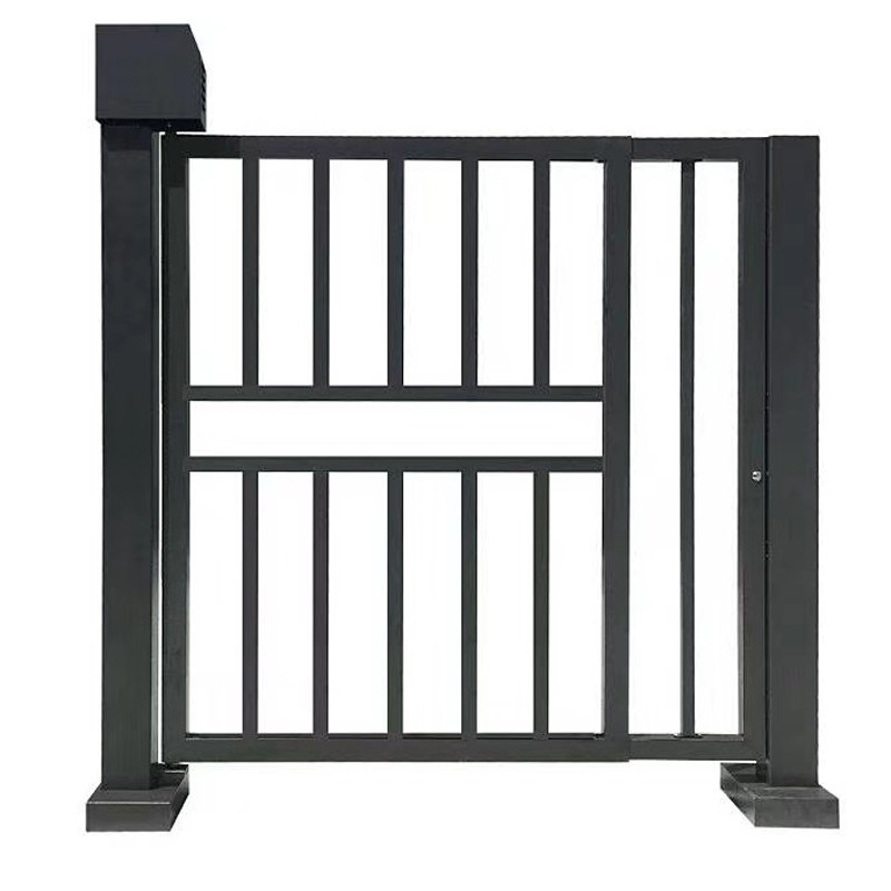 人行通道电动栅栏门人脸识别广告栅栏门小区遥控智能电动门