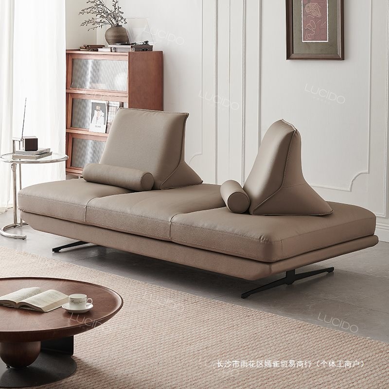 意式极简Prado普拉多沙发可移动靠背小户型双面坐模块组合沙发