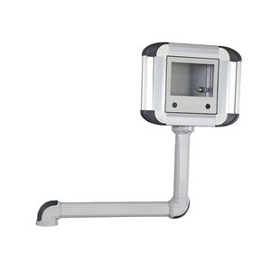 悬臂控制箱金属人机界面操作箱触摸屏操作箱移动支架旋转摇臂定制