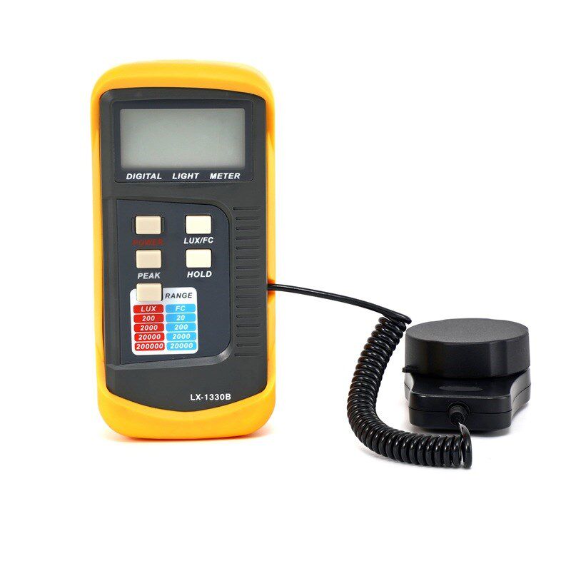 手持照度计亮度计数字式测光仪照光仪 电子光度计 LX1330B