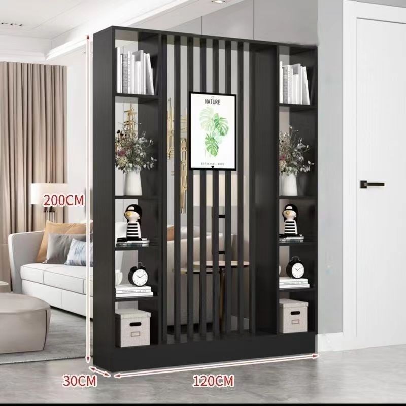 小户型落地屏风隔断客厅玄关柜家用轻奢型遮挡创意隔断装饰屏风柜