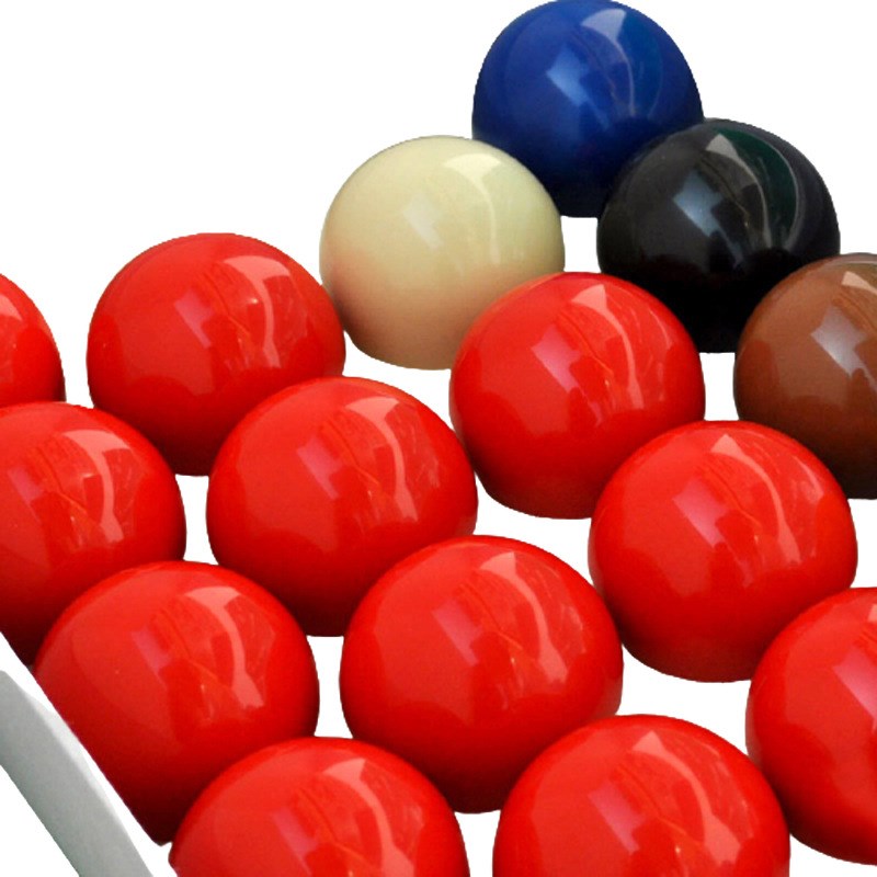 标准斯诺克台球球子成人实心树脂英式52台球桌台球子迷你桌球配件