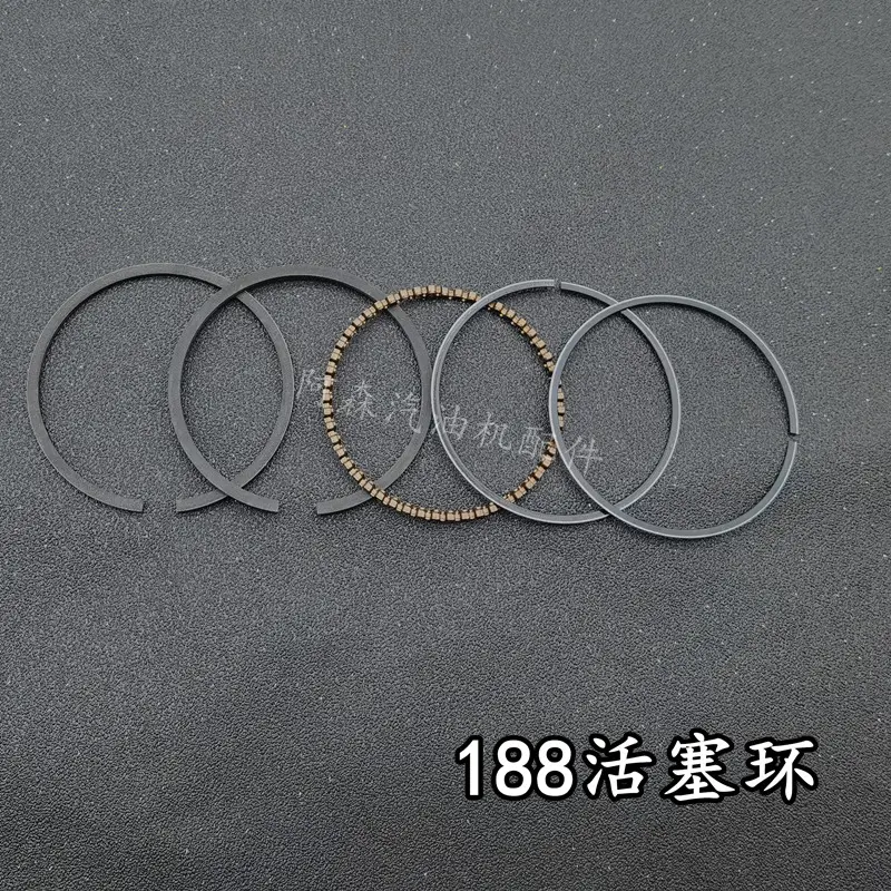 168f170f188f190f192f152f154汽油发电机微耕机抹光机活塞环