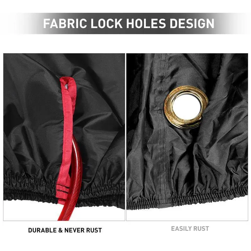 21加厚涂银牛津布自行车车罩单车罩车衣防雨防尘防晒罩包边款