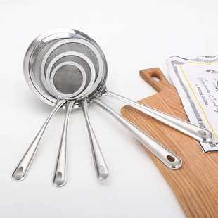 直供不锈钢加密捞篱 网漏厨房用具火锅炒菜汁过滤筛面捞