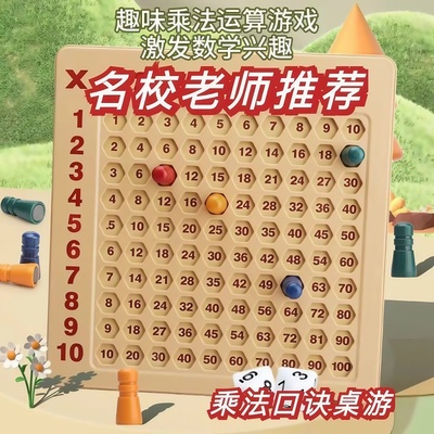 九九乘法口诀表二年级教具