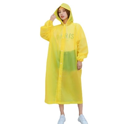 非一次性雨衣长款全身防暴雨男款成人女大人透明加厚便携儿童雨披