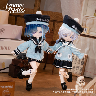 COME4FREE旗舰店.日常系列. 鲸落信使裙&裤OB11玩偶BJD娃衣裙衣服